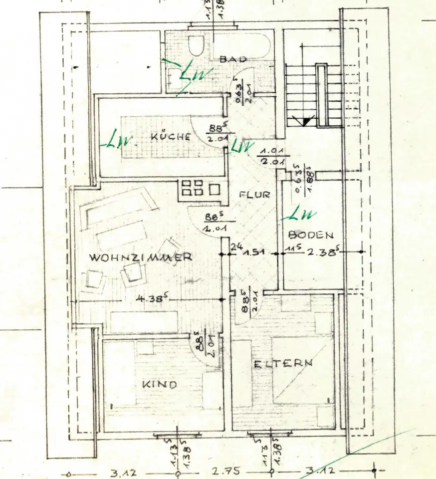 3 Zimmer Wohnung mit 65 m² in Minden – Bild 10