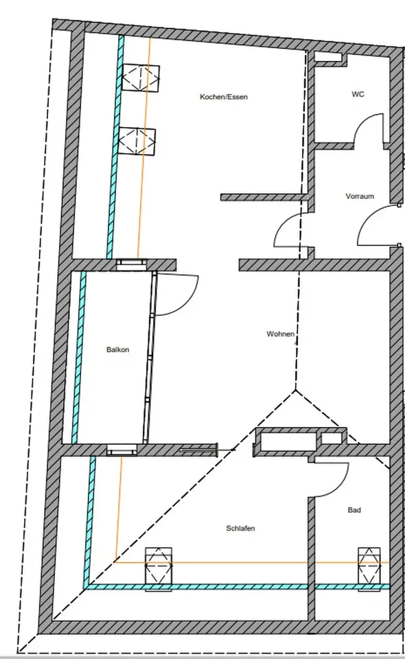 2 Zimmer Wohnung mit 69 m² in Erlangen – Bild 9