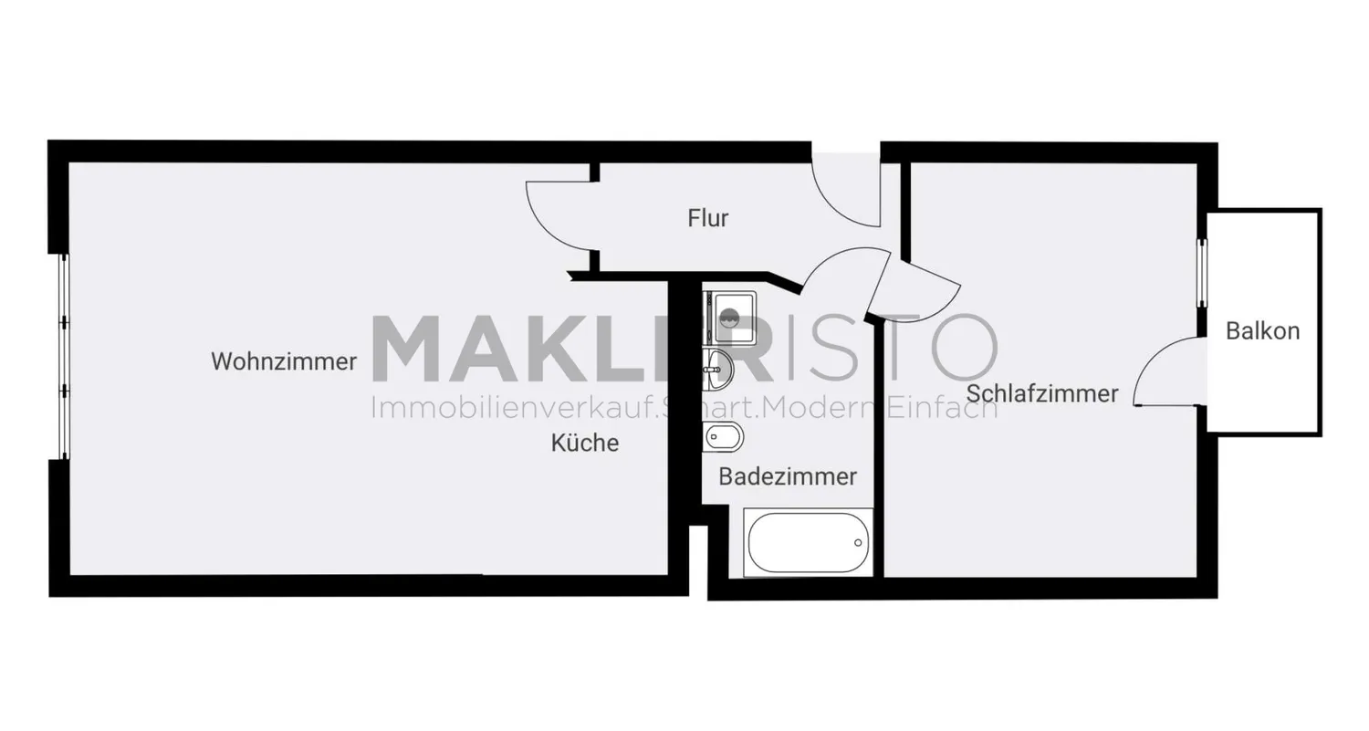 2 Zimmer Wohnung mit 63 m² in Leipzig – Bild 12
