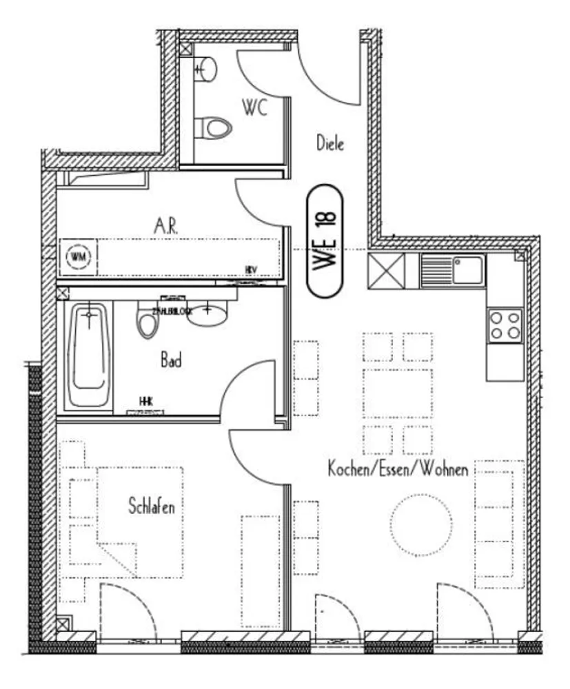 3 Zimmer Wohnung mit 86 m² in Trier – Bild 4