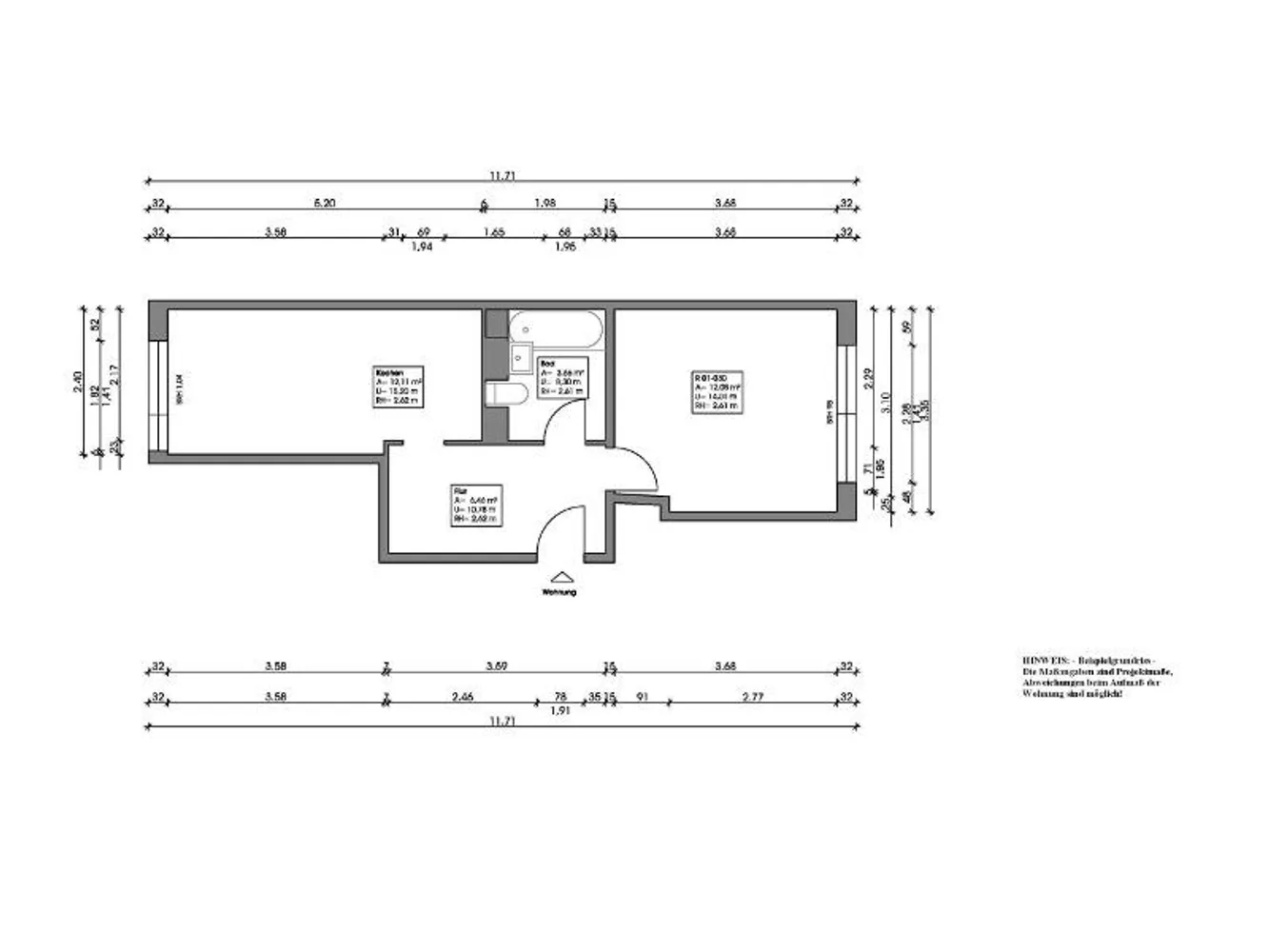 1 Zimmer Wohnung mit 33 m² in Halle (Saale) – Bild 5