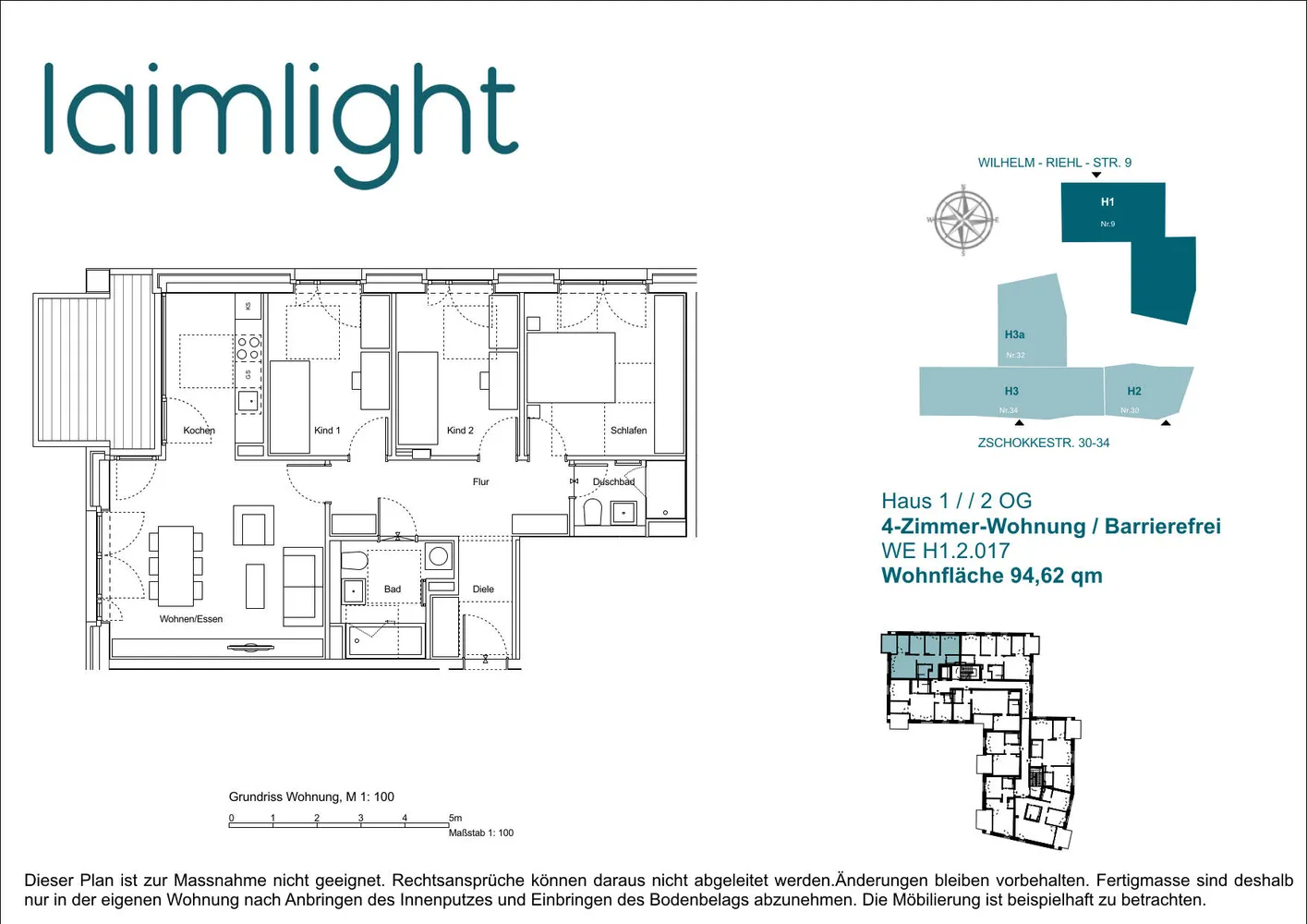 4 Zimmer Wohnung mit 95 m² in München – Bild 8