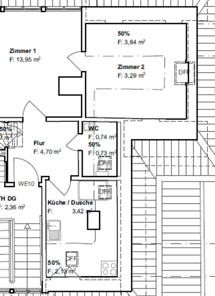 2 Zimmer Wohnung mit 33 m² in Stuttgart – Bild 10