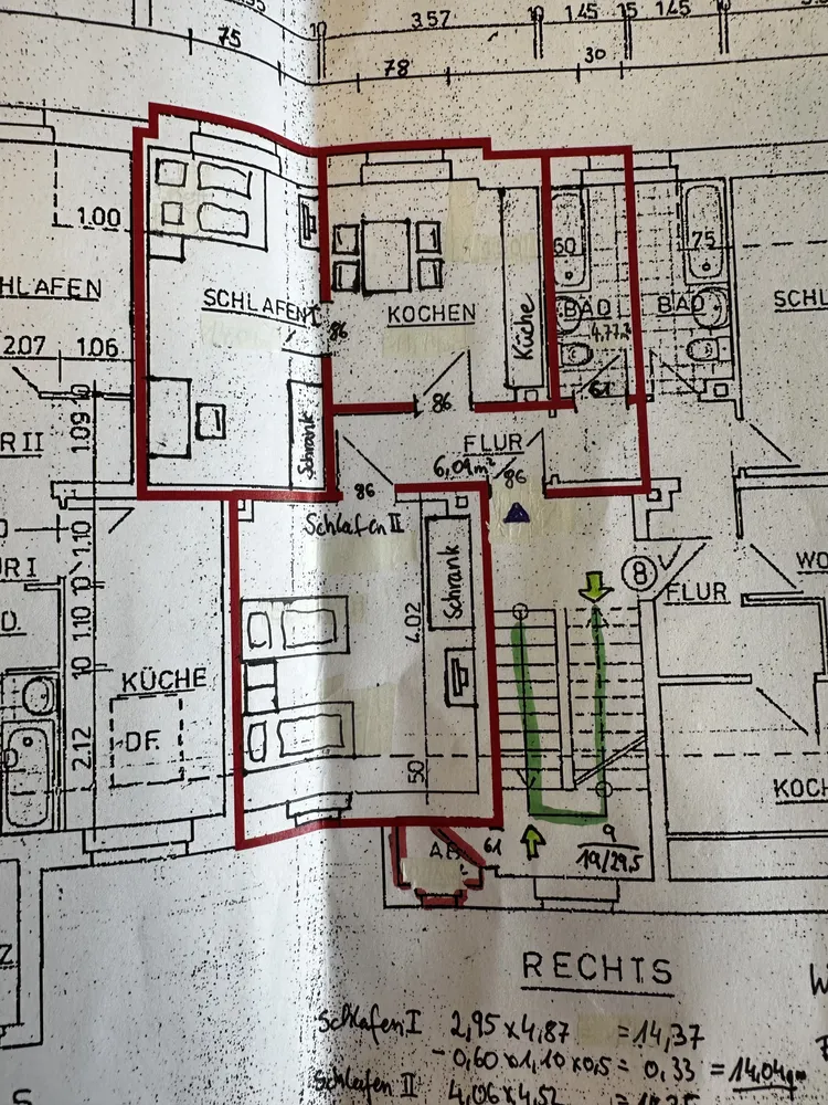 2 Zimmer Wohnung mit 60 m² in Herne – Bild 10