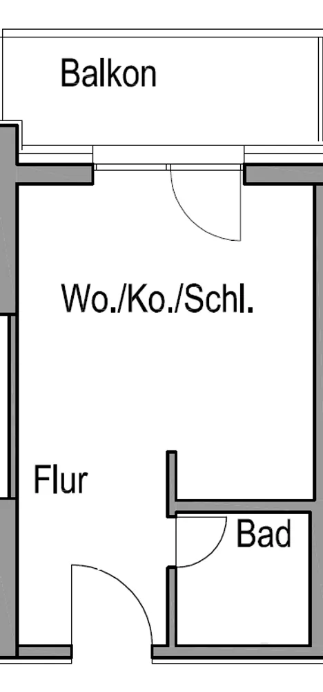 1 Zimmer Wohnung mit 32 m² in München – Bild 8