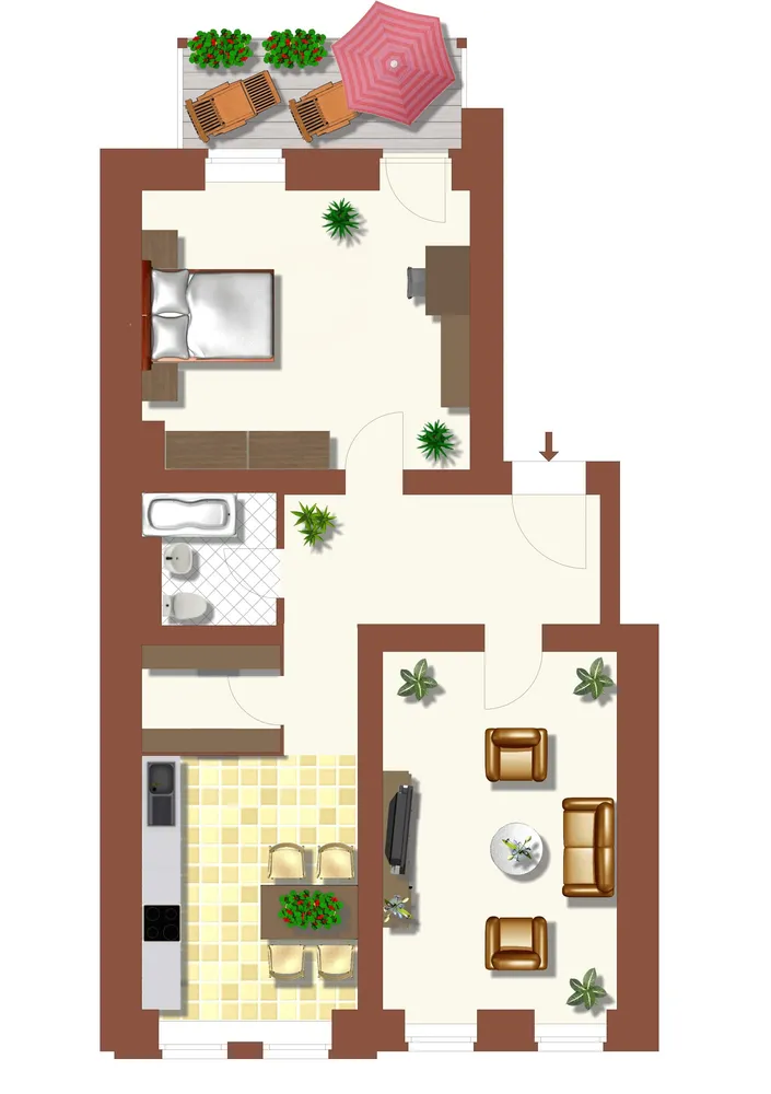 2 Zimmer Wohnung mit 64 m² in Leipzig – Bild 11