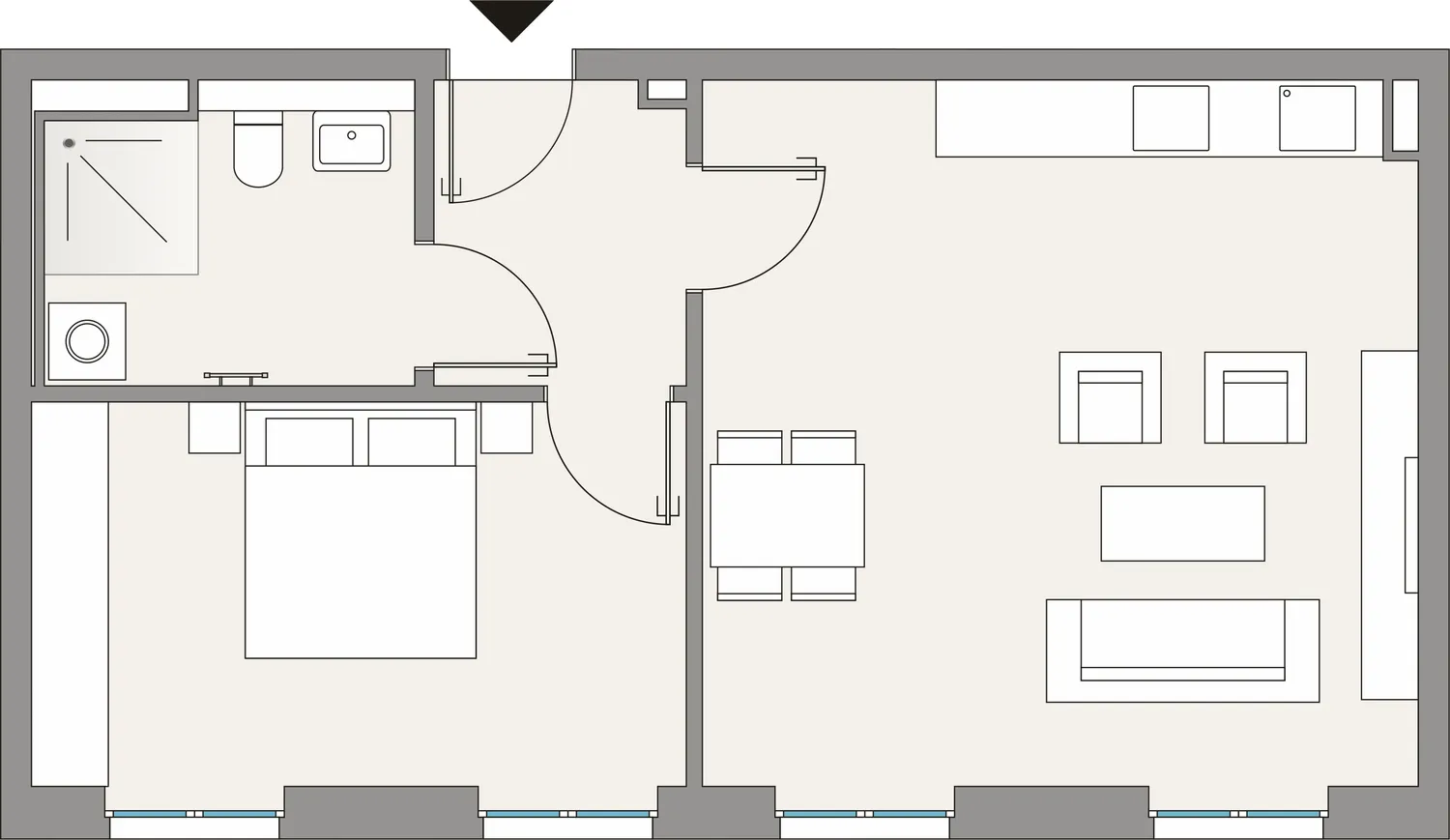 2 Zimmer Wohnung mit 58 m² in Leipzig – Bild 5