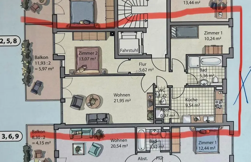 3 Zimmer Wohnung mit 54 m² in Bremen – Bild 8