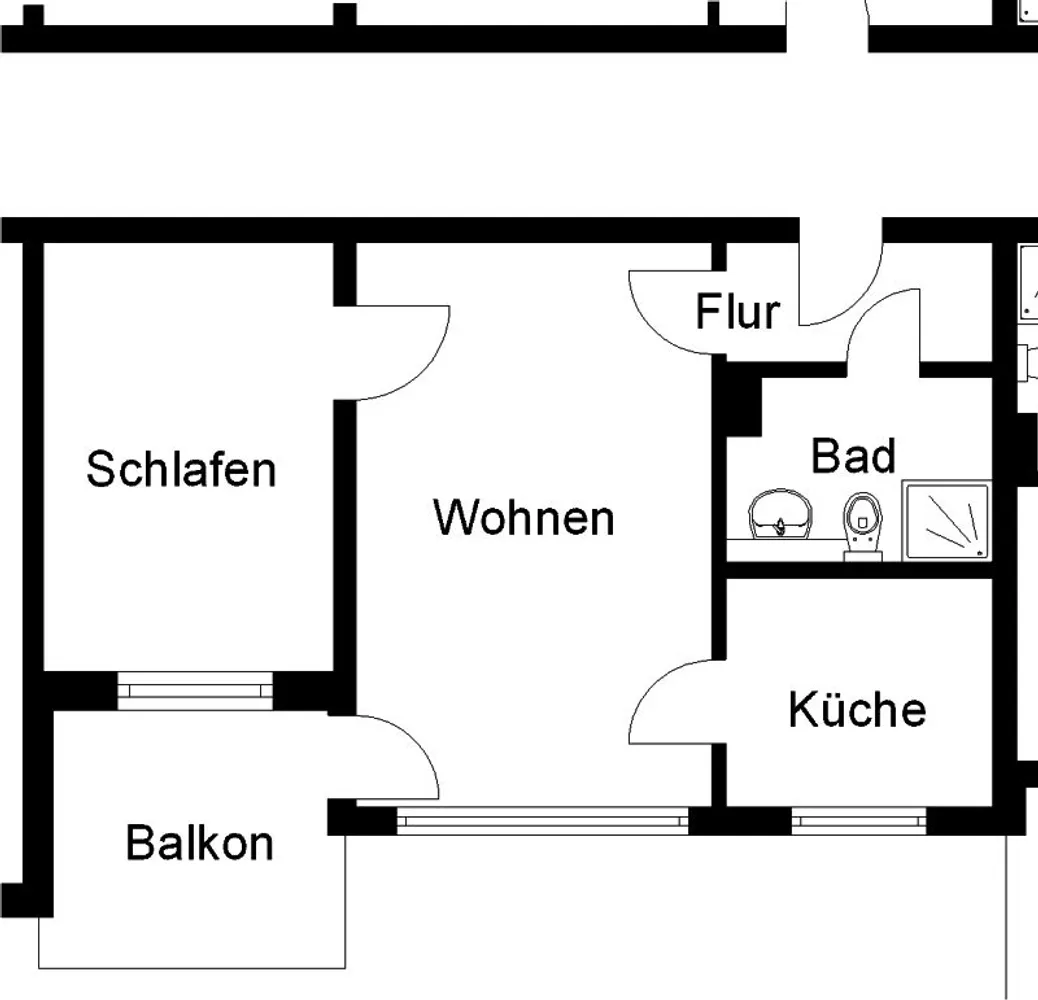 2 Zimmer Wohnung mit 55 m² in Köln – Bild 2