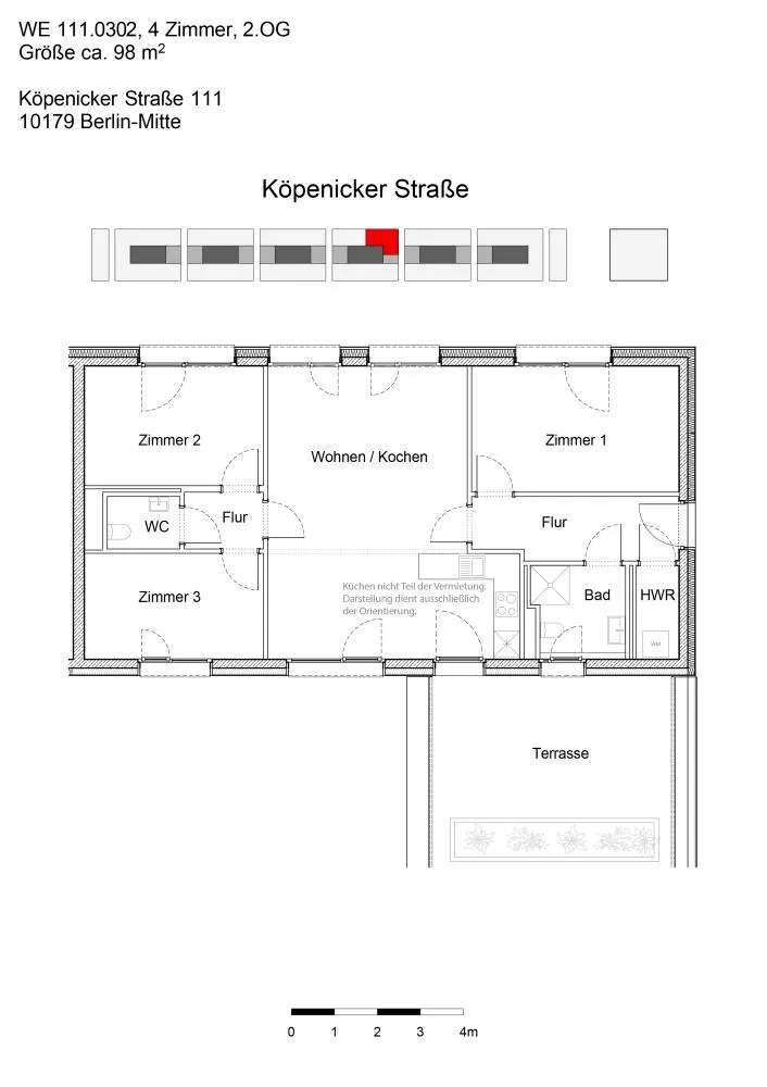 4 Zimmer Wohnung mit 98 m² in Berlin – Bild 9