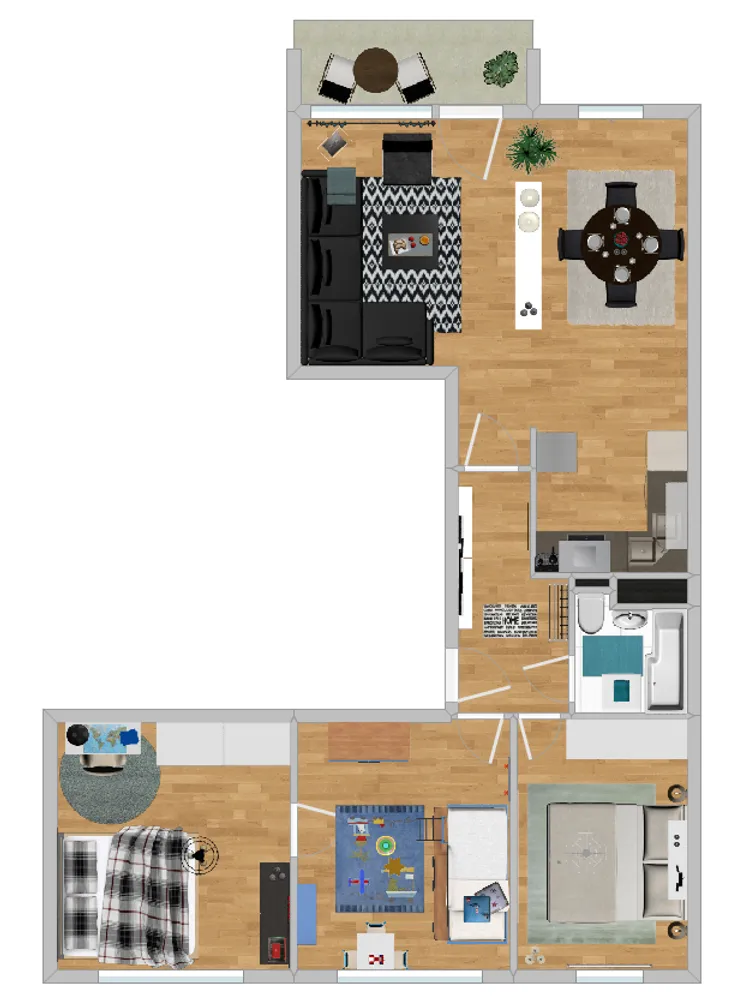 4 room apartment with 74 m² in Erfurt – Photo 2