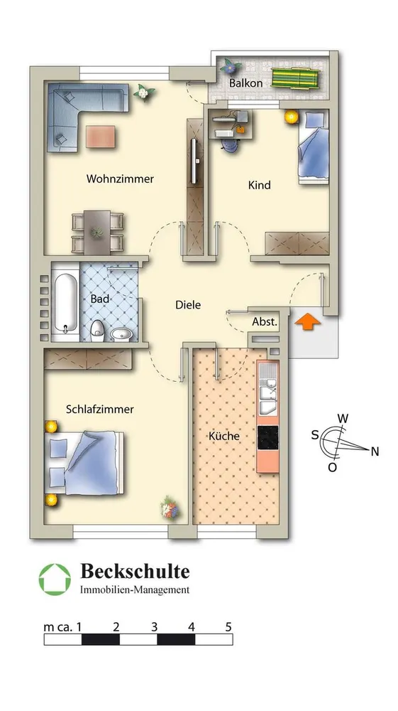 3 Zimmer Wohnung mit 67 m² in Hamm – Bild 10