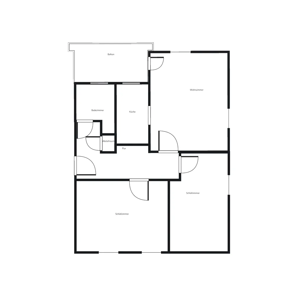 3 Zimmer Wohnung mit 51 m² in Kassel – Bild 12