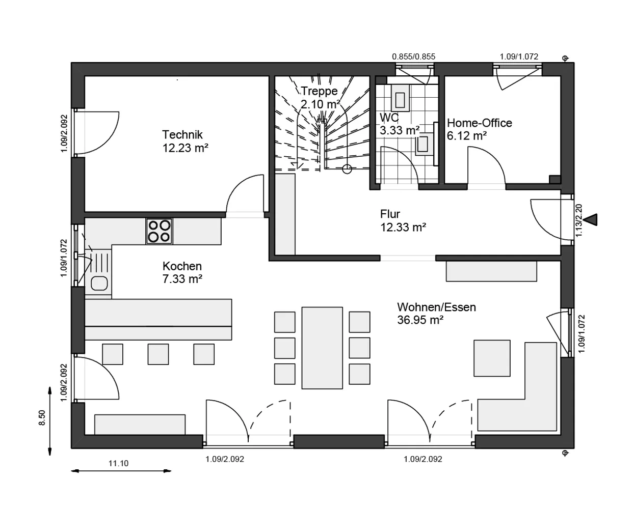5 Zimmer Haus mit 160 m² in Iserlohn – Bild 2