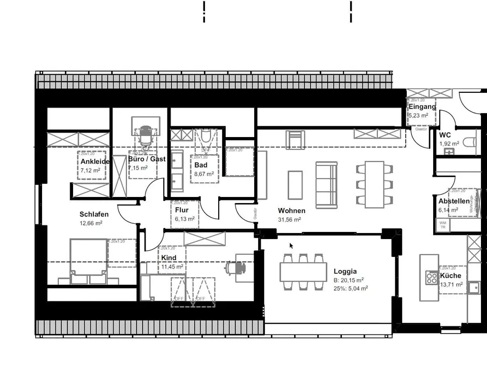 3 Zimmer Haus mit 110 m² in Meppen – Bild 4