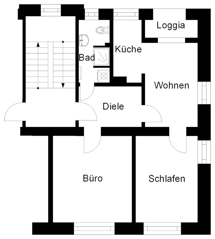 3 Zimmer Wohnung mit 57 m² in Wuppertal – Bild 8