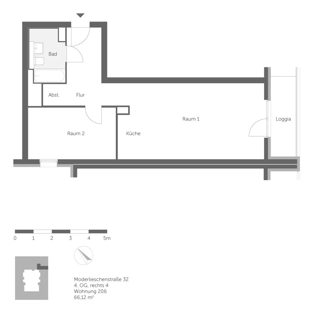 2 Zimmer Wohnung mit 66 m² in Berlin – Bild 7