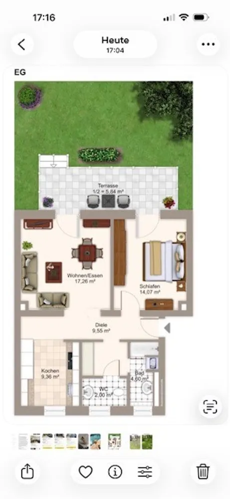 2 Zimmer Wohnung mit 63 m² in München – Bild 2