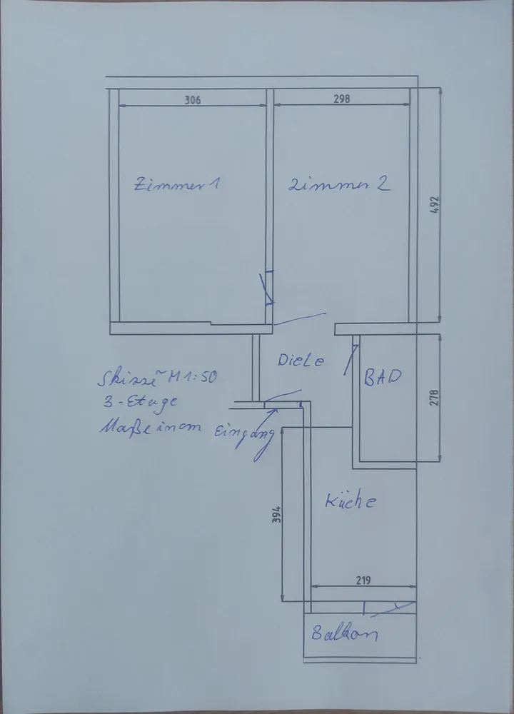 3 room apartment with 45 m² in Düsseldorf – Photo 3