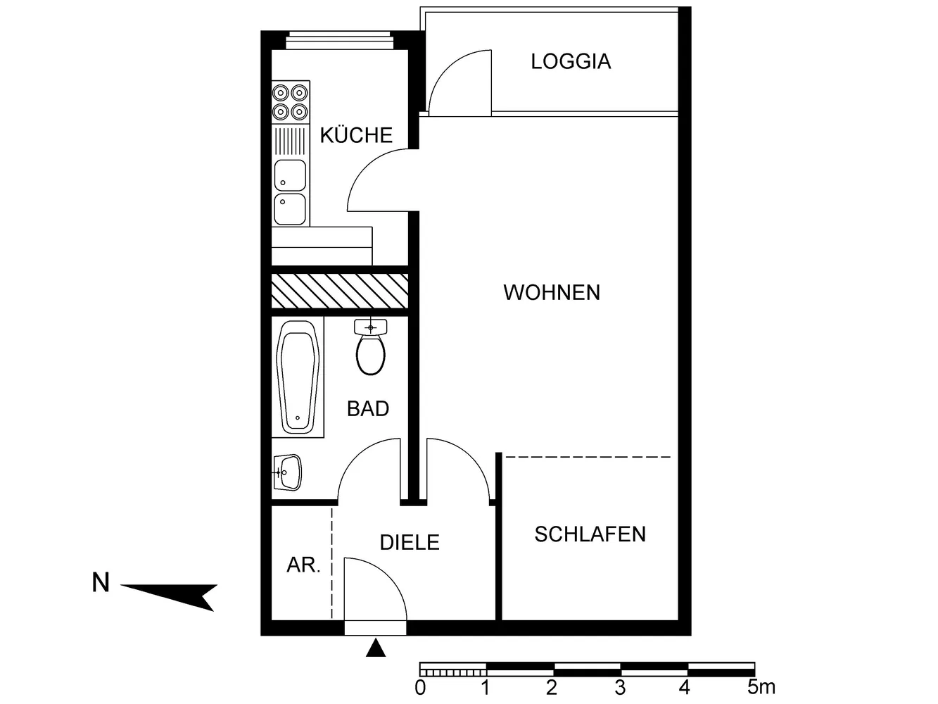 1 Zimmer Wohnung mit 33 m² in Berlin – Bild 10