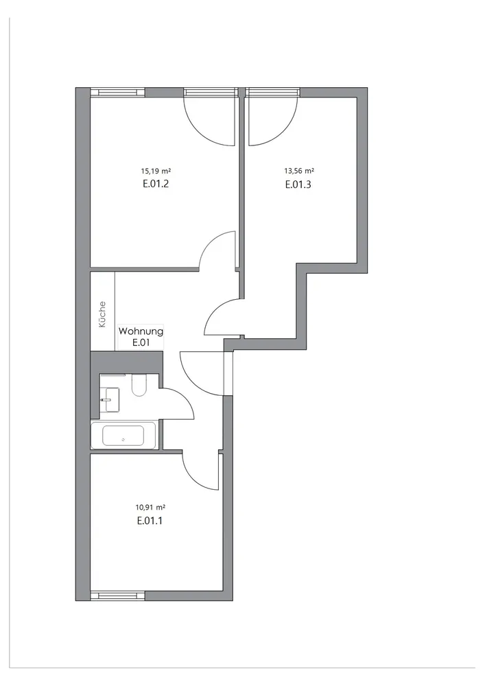 WG-Zimmer mit 13 m² in Berlin – Bild 3