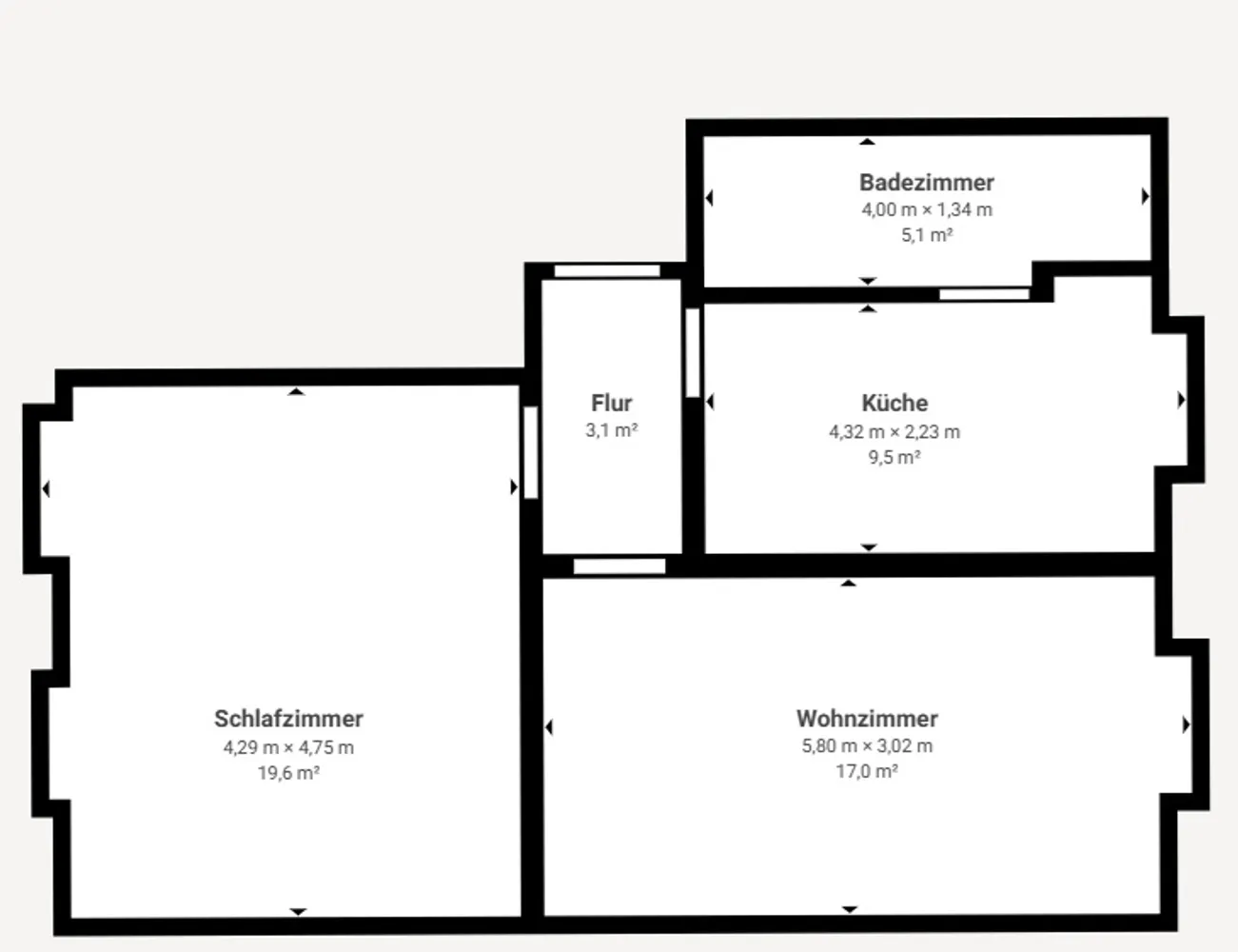 2 Zimmer Wohnung mit 55 m² in Wuppertal – Bild 11