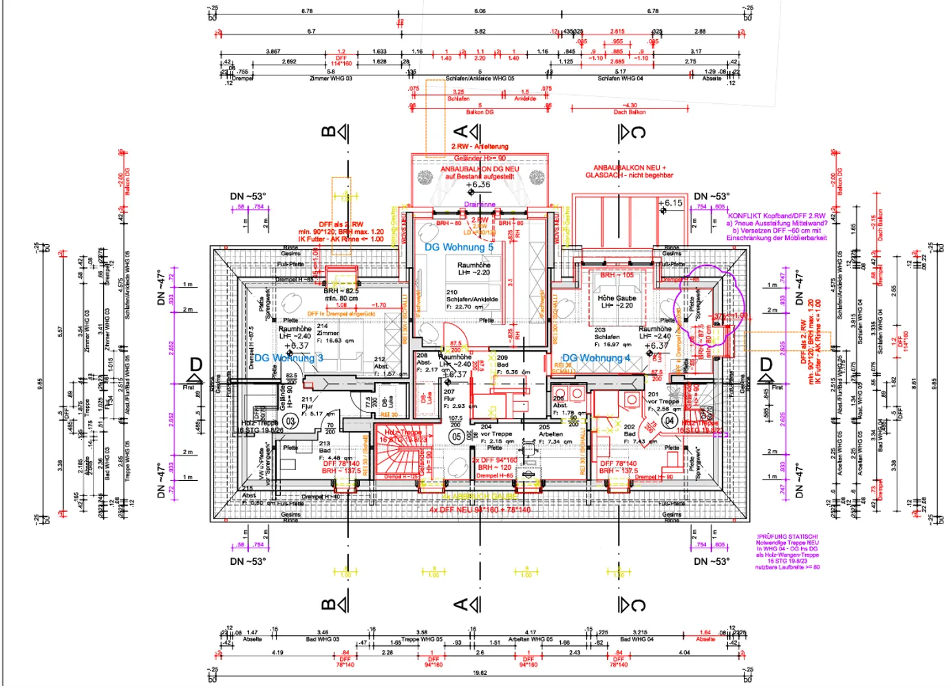4 Zimmer Wohnung mit 70 m² in Wiesbaden – Bild 11