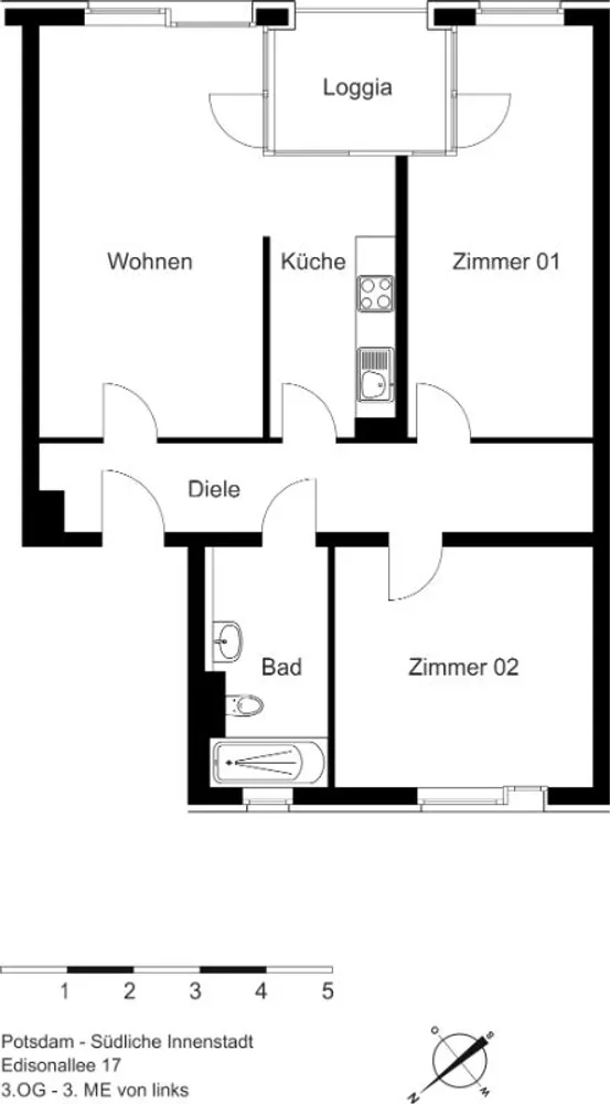 3 room apartment with 79 m² in Potsdam – Photo 8