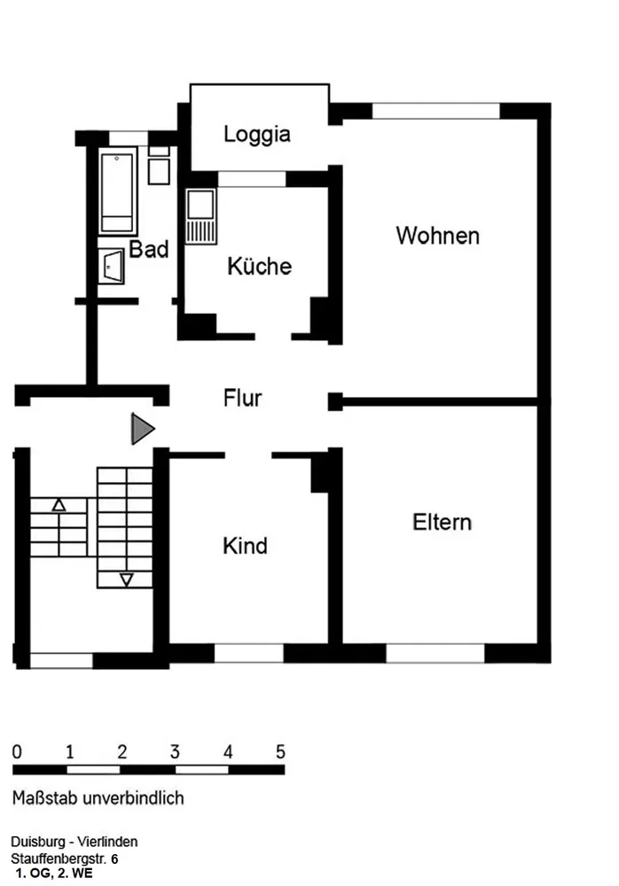 3 Zimmer Wohnung mit 66 m² in Duisburg – Bild 11