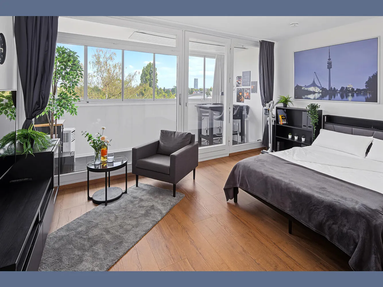 1 Zimmer Wohnung mit 32 m² in München – Bild 1