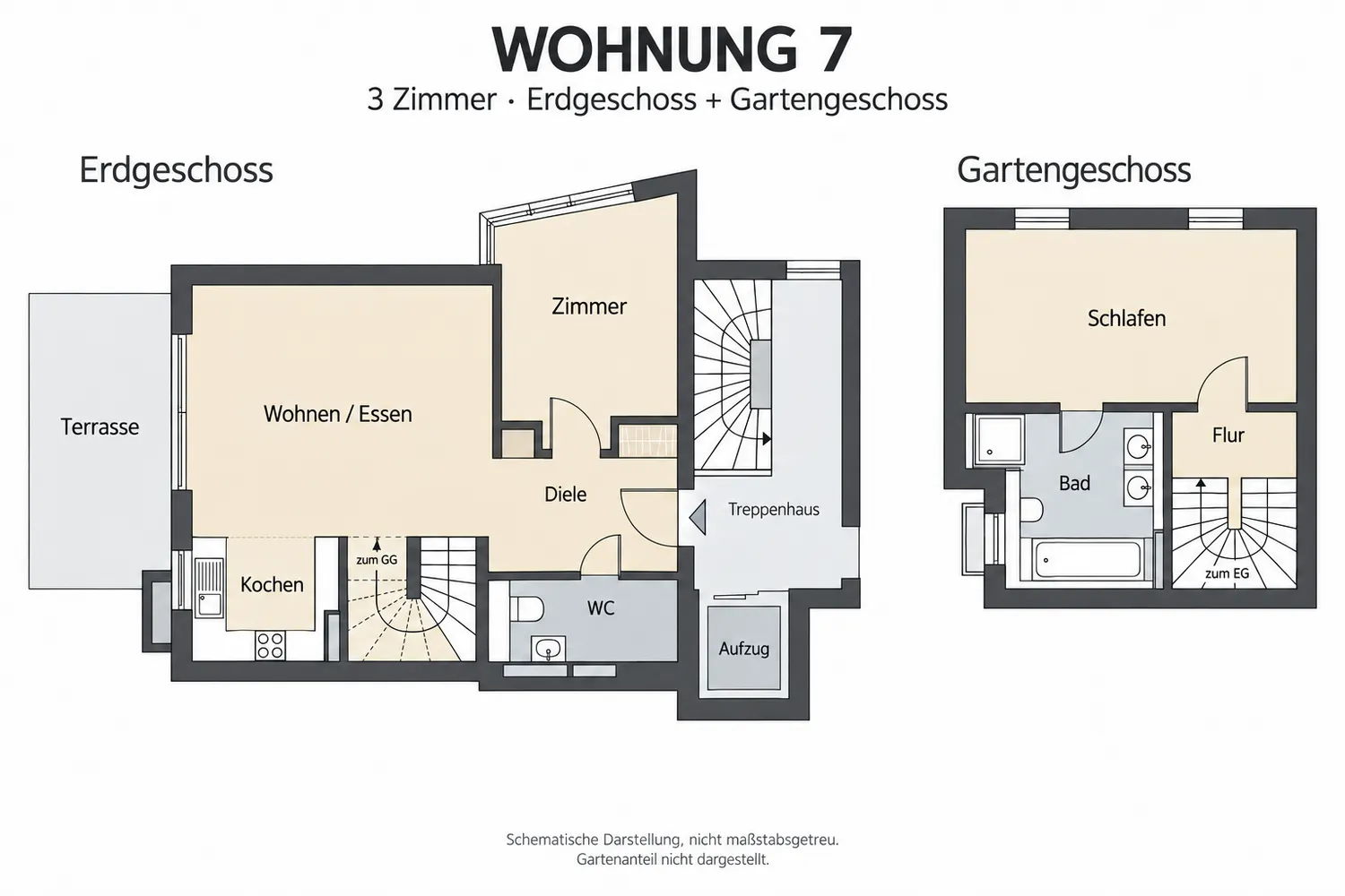 3 Zimmer Wohnung mit 79 m² in Stuttgart – Bild 5