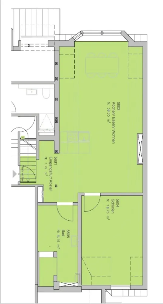 2 Zimmer Wohnung mit 69 m² in Hannover – Bild 4