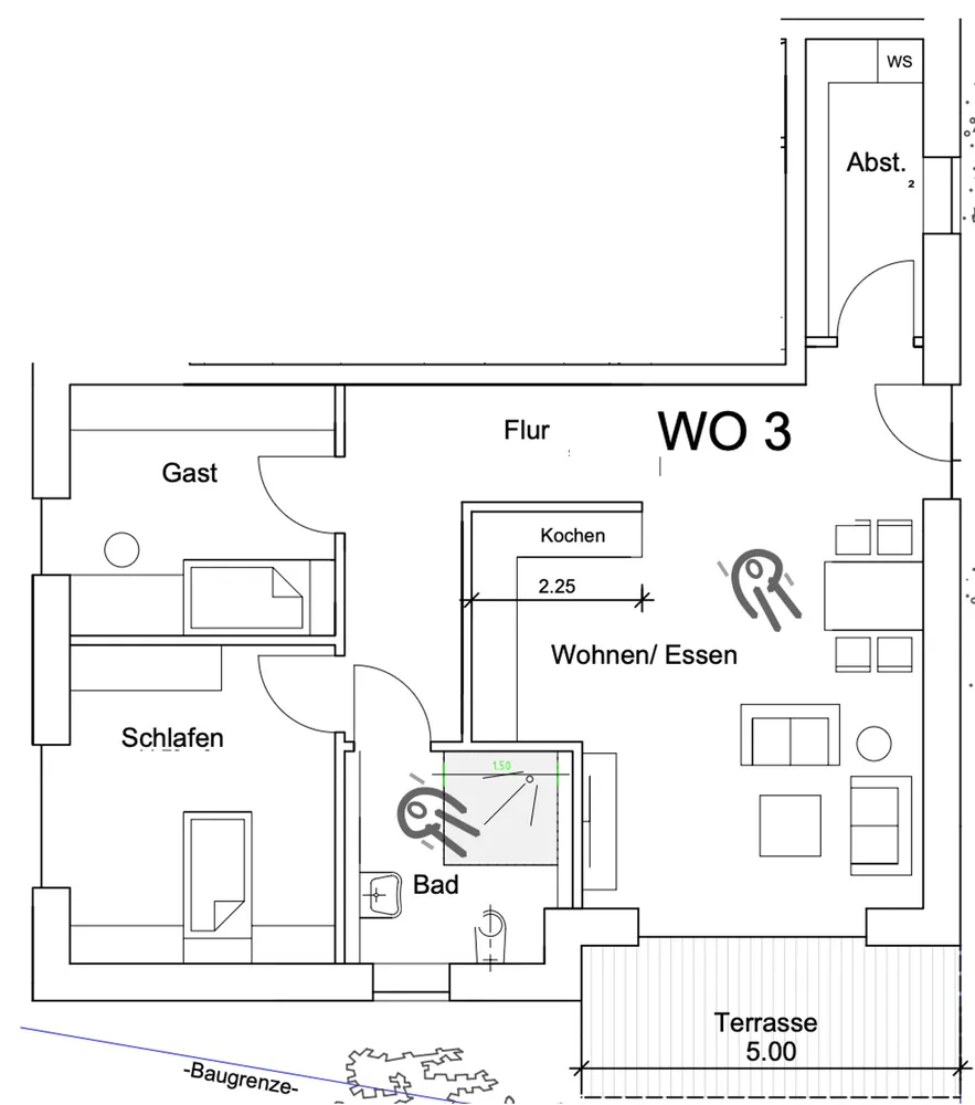 3 Zimmer Wohnung mit 92 m² in Osnabrück – Bild 4