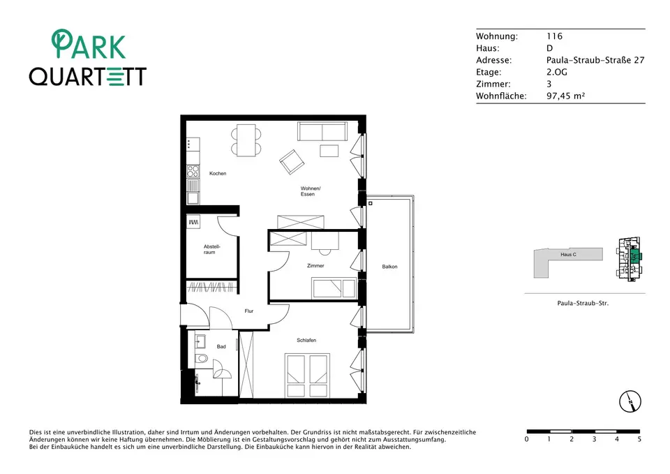 3 Zimmer Wohnung mit 98 m² in Villingen-Schwenningen – Bild 9