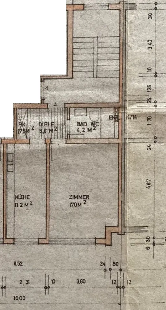 1 Zimmer Wohnung mit 36 m² in Mannheim – Bild 9