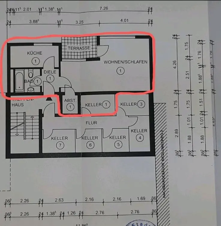2 Zimmer Wohnung mit 36 m² in Wuppertal – Bild 7