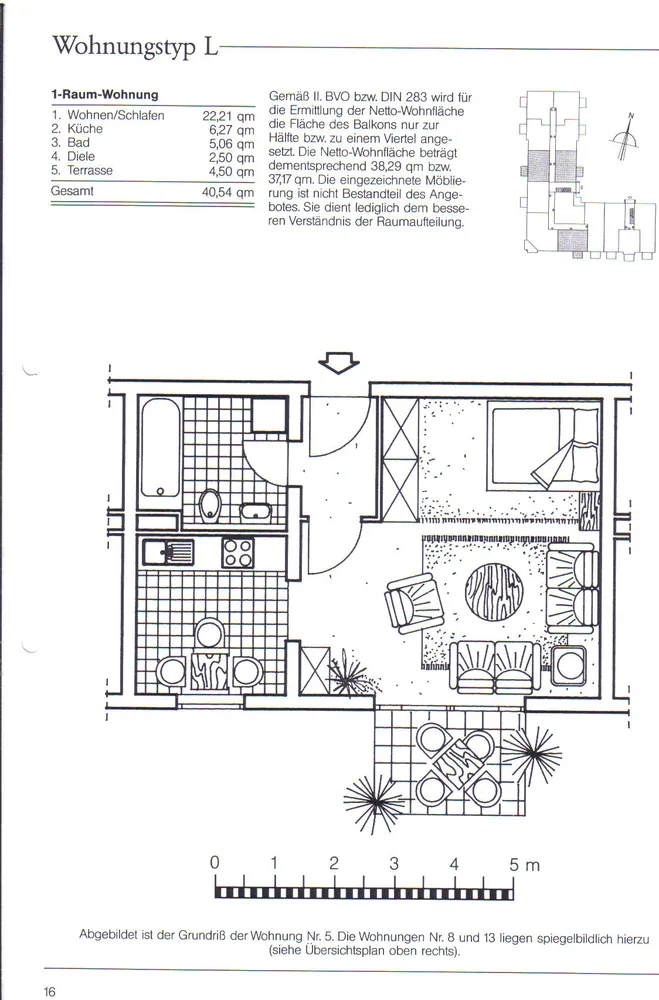 1 room apartment with 39 m² in Cologne – Photo 8