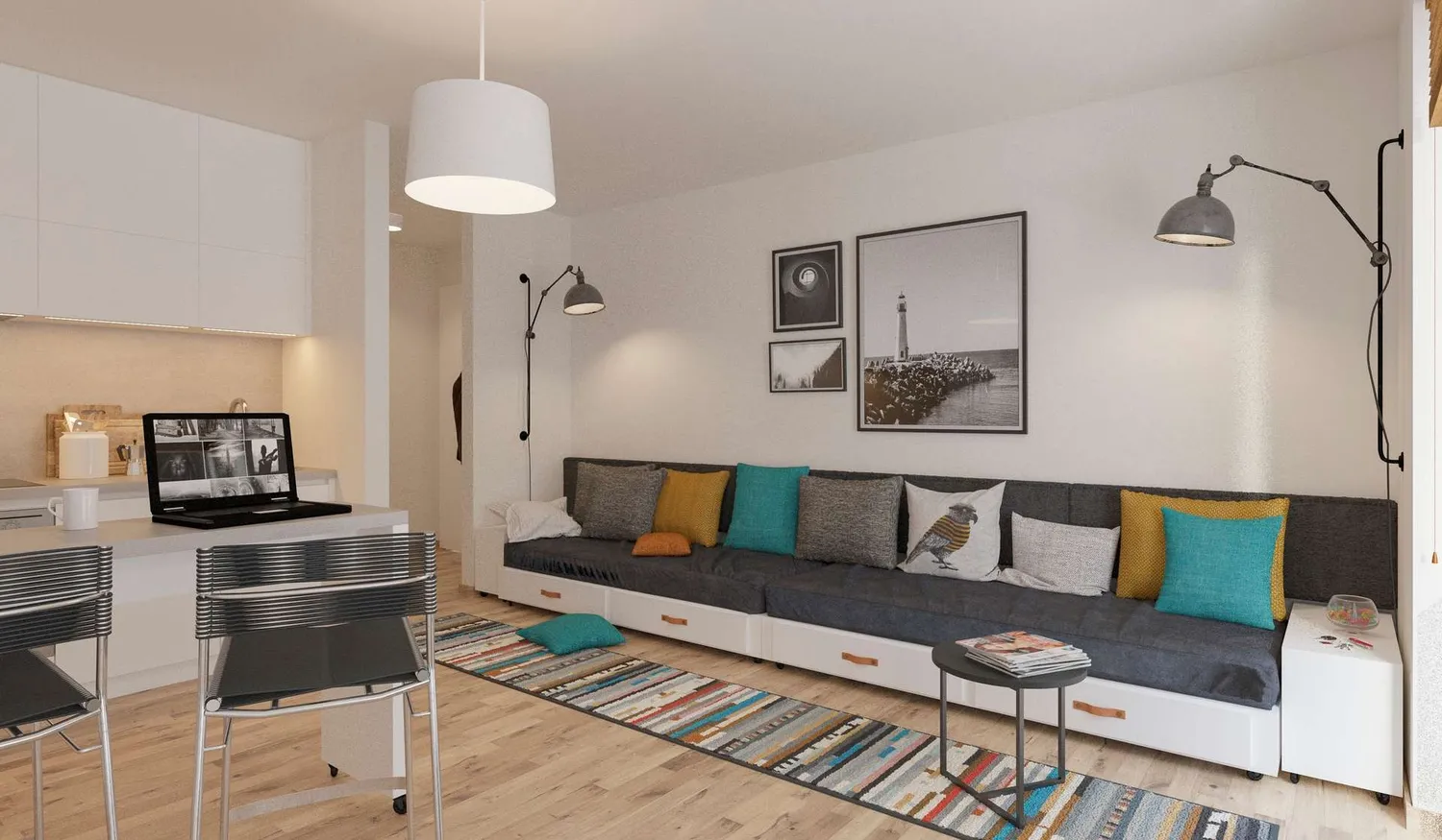 1 Zimmer Wohnung mit 36 m² in Leipzig – Bild 1