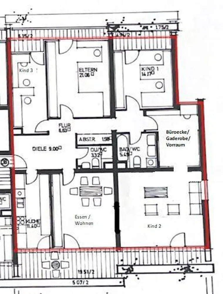 6 room apartment with 160 m² in Ludwigshafen am Rhein – Photo 3