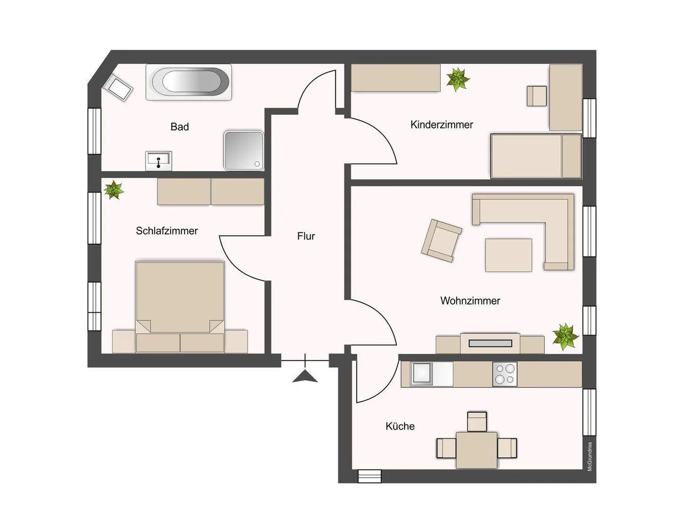 3 room apartment with 80 m² in Chemnitz – Photo 6