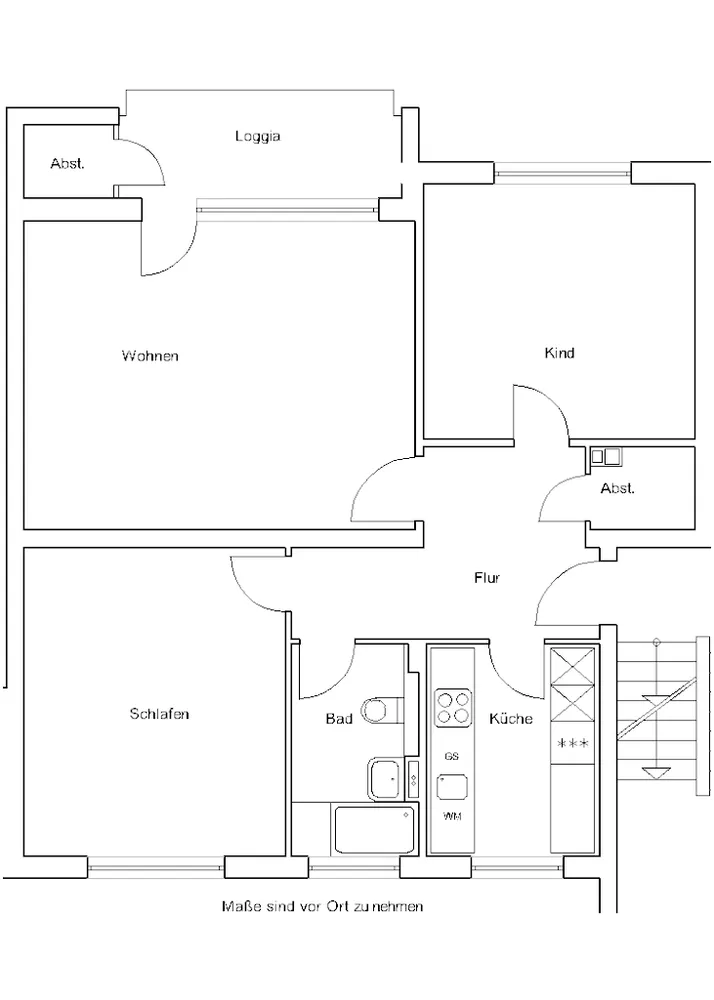 3 Zimmer Wohnung mit 75 m² in Braunschweig – Bild 11
