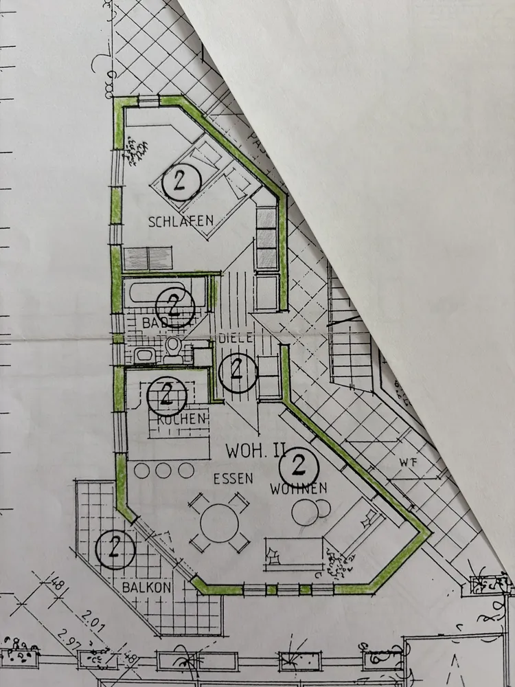 2 Zimmer Wohnung mit 51 m² in Homburg – Bild 4