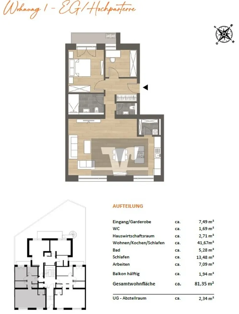 3 Zimmer Wohnung mit 81 m² in Mannheim – Bild 10