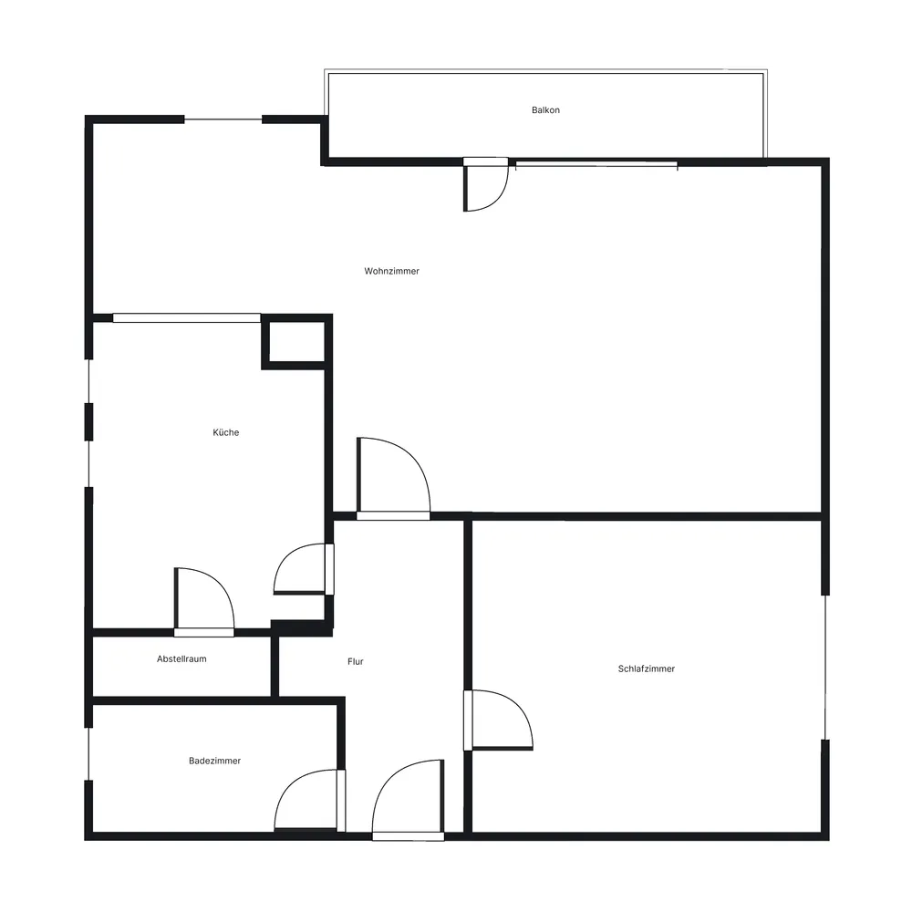 2 Zimmer Wohnung mit 62 m² in Hattingen – Bild 7