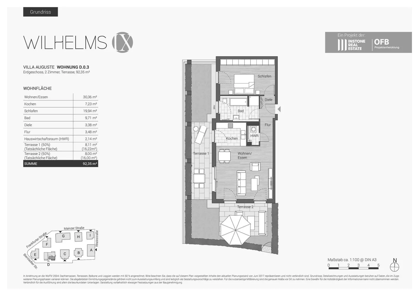 2 Zimmer Wohnung mit 92 m² in Wiesbaden – Bild 8