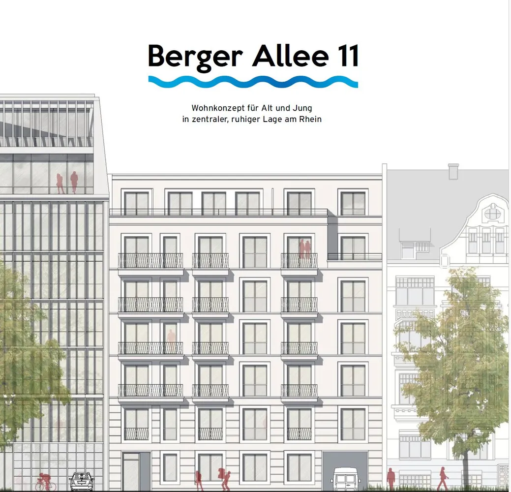 2 Zimmer Wohnung mit 55 m² in Düsseldorf – Bild 3