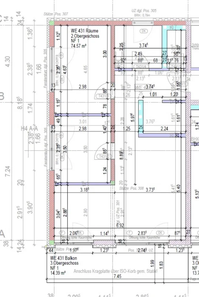 3 Zimmer Wohnung mit 84 m² in Fulda – Bild 2