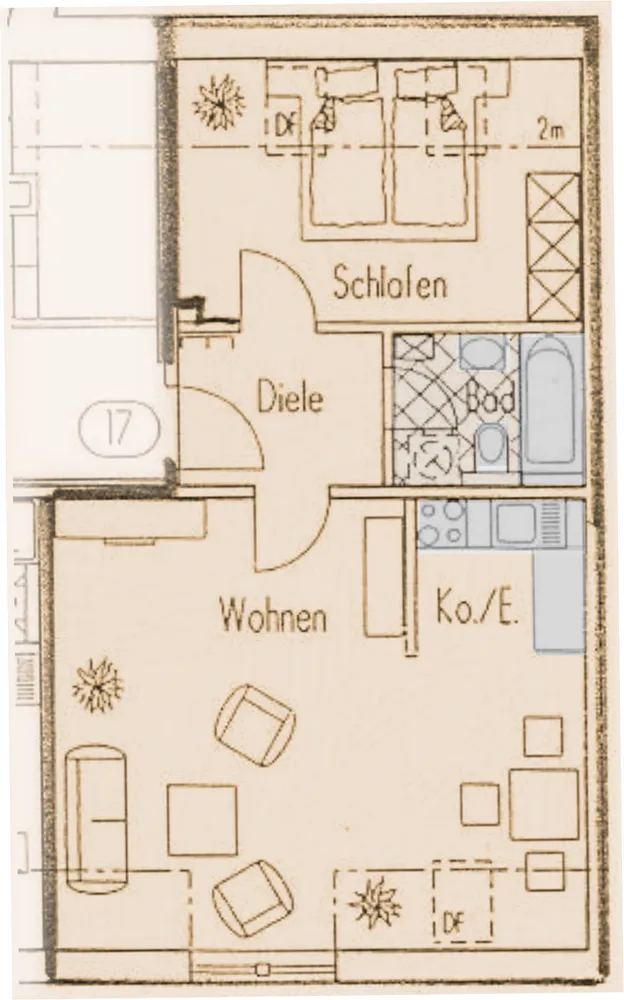 2 Zimmer Wohnung mit 53 m² in Chemnitz – Bild 4