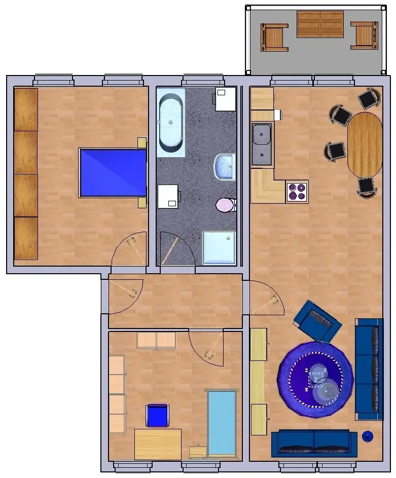 3 Zimmer Wohnung mit 76 m² in Mittweida – Bild 6