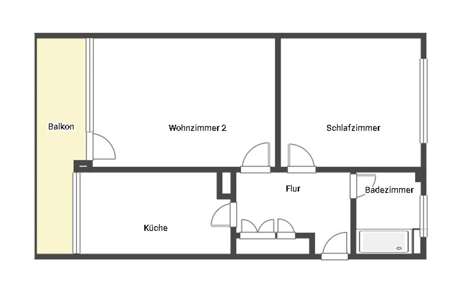 2 Zimmer Wohnung mit 60 m² in Dortmund – Bild 6